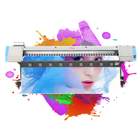 Offre Spéciale Large Grand 3.2m deux i3200 Grand Format Éco Imprimante Solvant Pour bannière D'affichage De Vinyle