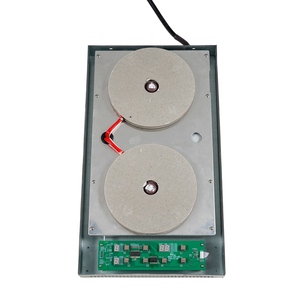 Table de cuisson à induction encastrable 2 brûleurs, surface en verre céramique à commande tactile - Product Image 5