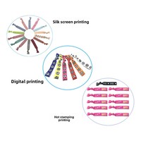 BELLEWORLD Élastiques à cheveux en ruban noué avec impression par sublimation de logo personnalisé, sans pli, pour queue de cheval, bracelet, vente en gros