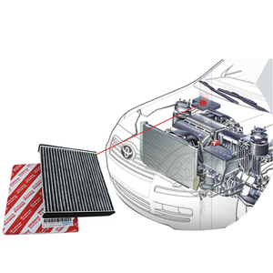 piezas <span class=keywords><strong>de</strong></span> coche elemento aire acondicionado AC excelente cabina filtro <span class=keywords><strong>de</strong></span> combustible para corona deslumbrar <span class=keywords><strong>a</strong></span> Lola Camry - Product Image 4