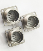 Conector Circular Ruso 2PM Serie 30 de 24 Pines Macho y Hembra, Conector Impermeable para Necesidades Industriales