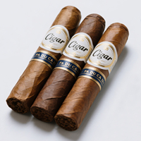 Profession Logo Personnalisé De Luxe Cigare Étiquette Bande Or Estampage À Chaud Logo En Relief Cigare Bande Anneau Étiquettes Autocollants