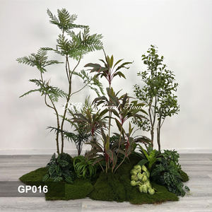 Plantas de Césped Artificial Verde para Decoración de Interiores/Exteriores, Ecológicas, Tamaño Personalizable - Product Image 3