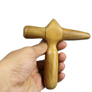 Precio de fábrica, herramienta de masaje de madera Natural para el cuerpo, puntos de acupuntura de madera relajantes, martillo de masaje para mano, cabeza, cuello, brazo, espalda - Product Image 6