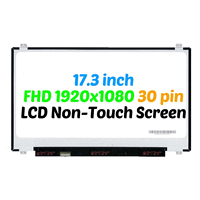 Panel Layar Laptop Baru 17.3" LP173WF4-SPF1 LP173WF4-SPF3 FHD 30Pin TFT IPS Layar Lebar Non-Touch untuk Penggunaan Bisnis