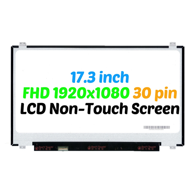 New 17.3" LP173WF4-SPF1 LP173WF4-SPF3 FHD 30Pin TFT IPS Wide Screen Non-Touch Laptop Display Panel for Business Use