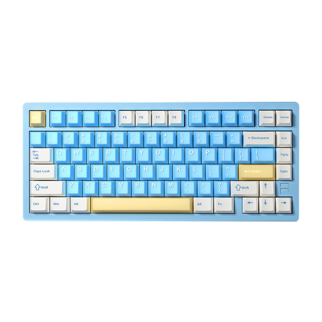 F75 Pro Aluminum Mechanical Gaming Keyboard Tri-mode Gasket Structure Hot-swap RGB Backlight 75% Layout Gamer Keyboard Custom
