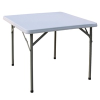 Table de mahjong pliable en plastique minimaliste moderne avec pieds en métal pliables pour 4 joueurs, utilisation universelle et durable pour le divertissement
