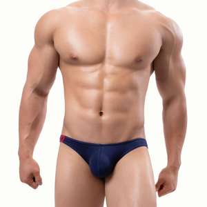 男性用超薄型アイスシルク通気性ナイロン超弾性漫画パターンTトング卸売り凸モデルローウエスト中立ち上がり - Product Image 1