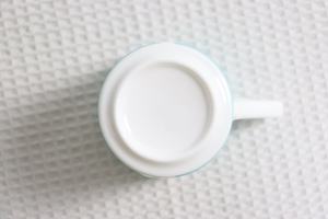 Tasses à café multicolores Macaron, lot de 5, cadeau de Noël, porcelaine fine, artisanat fait main pour la maison - Product Image 5