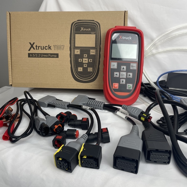 Professional SCR Diagnostic Tool X Truck Y007 Full Auto Tests for B-o-sch & Cu-m-mins Para Bomba Denoxtronic 2.2 E 6HD Ou 6.5