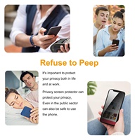 Grosir Kaca Pelindung Privasi 6.1 Inch Vidrios Templados Para Celular untuk iPhone 16e 14 13 Pro, Pelindung Layar Kaca Tempered