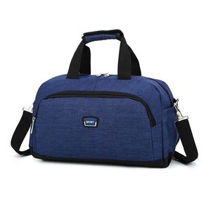 Muestra gratuita de bolso de viaje impermeable vintage negro de nylon para hombre, pequeño, de hombro cruzado, fabricado en China por OEM. - Product Image 5