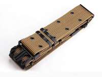 Ceinture de service tactique d'entraînement en plein air avec logo personnalisé équipement sportif avec œillets en métal tissu de sangle extérieure de chasse pour l'entraînement
