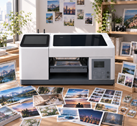 Nouvelle imprimante jet d'encre UV Reeleyin XP600 - entièrement automatique, écran tactile, multi-matériaux, imprimante à plat A4 pour cuir/acrylique/TPU, garantie 1 an