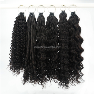 Chất lượng cao Remy phần mở rộng tóc người 60g đôi dòng mềm tip lông vô hình nhanh chóng ứng dụng phổ biến sóng lọn tóc phong cách - Product Image 6