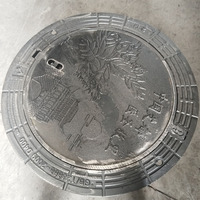 Couvercle de manhole SMC pour chaussée de rue commerciale