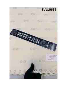 Tela de encaje real de Inglaterra Tela de encaje de gasa Suiza Encaje bordado de algodón - Product Image 1