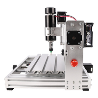 Mini Router CNC 3018 Max de Alta Calidad con Motor de Husillo DIY, Máquina de Grabado Refrigerada por Aire con Semiconductor, Compatible con DXF y AI para Madera y Cuero