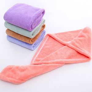 Novelty Design Quick Drying <b>Wrap</b> Microfiber Women Hair Turban Towel - Product Image 4