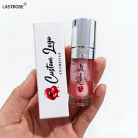 Baume à lèvres transparent rose végétalien tendance aux fruits, marque privée, hydratant, longue tenue, changeant de couleur, huile repulpante pour les lèvres