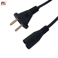 Câble d'alimentation CA C7 avec interrupteur marche/arrêt, longueur personnalisée, prise Argentine, pour appareils électroménagers, câble électrique en cuivre PVC pour lampe