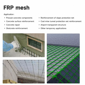 Maille en fibre de verre renforcée (FRP) lisse et haute résistance, personnalisée, pour la construction, avec services de soudage et de découpe - Product Image 4