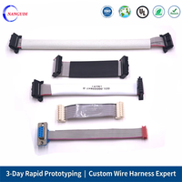 0,5mm Rastermaß 20-PIN Kupferkern-Adapter-Steckverbinder Elektronisches Flachkabel PTFE/PVC/Nylon/Gummi-Isolierung Anpassbar