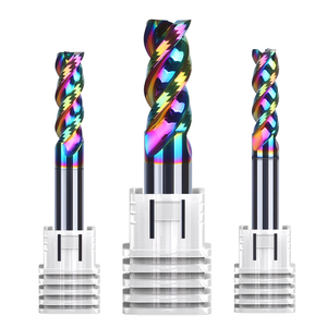 Huhao 3 Flute <strong>Milling</strong> <strong>Cutter</strong> Wood Router Bits Cnc Router Bit <strong>End</strong> <strong>Mill</strong> Carbide Coated <strong>Milling</strong> Bit - Product Image 3