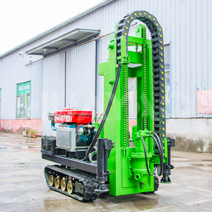 충돌 장벽 파일 드라이버 태양 전지 패널 파일 드라이버 기계 크롤러 타입 태양 광 - Product Image 6