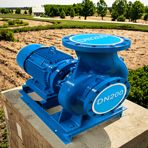 Pompe centrifuge auto-amorçante à haut débit pour l'irrigation agricole, alimentation d'usine, surpresseur de conduite pour eau mixte ISG IRG Agriculture - Product Image 6