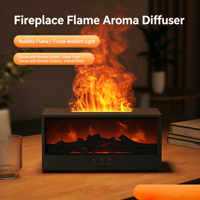 Nouvelle Conception Créative de Cheminée, Lampe à Flamme Colorée, Diffuseur d'Huiles Essentielles, Machine d'Aromathérapie