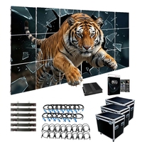 Écran de scène LED TOPvision, panneau d'affichage LED à raccordement sans soudure, mur d'affichage LED pour événements P3.91