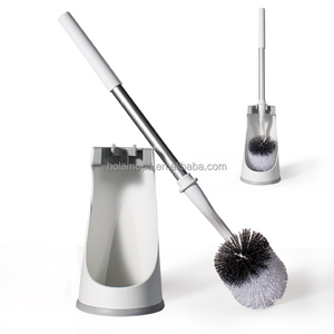 HOLAMOPA PP Brosse de toilette et support avec cuvette encastrée pour le nettoyage de la salle de bain et du restaurant - Product Image 1