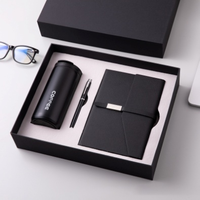 Ensemble Cadeau d'Affaires Personnalisé Starlink : Gobelet Isotherme, Carnet en PU, Stylo Métallique – Idéal pour Réunions Annuelles d'Entreprise