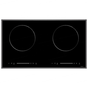 Placa de Inducción de Diseño OEM de 4000W con Función de Fritura, Placa de Inducción Doble Personalizable - Product Image 1