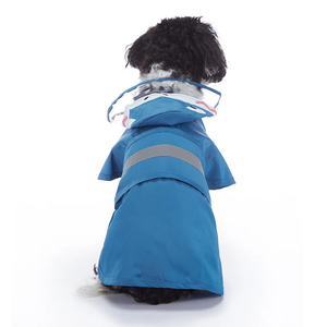 Impermeable para Perros con Diseño de Animalitos, Traje de PVC Reflectante para Mascotas con Orificio para Correa, Plegable, Cubre Todo el Cuerpo, para Perros Talla S/M/L - Product Image 6