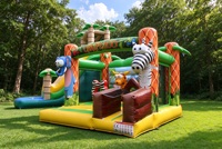 Lilytoys - Petit château gonflable pour animaux - Aire de jeux de bonne qualité - Château gonflable pour enfants à vendre
