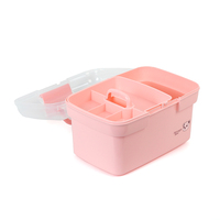 Soins de santé voyage boîte de médecine en plastique conteneur de stockage trousse médicale