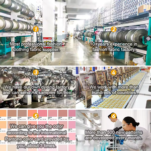 Fabrika toptan ayna kostümleri geometrik payet kumaş işlemeli payet kumaş performans elbise için - Product Image 4