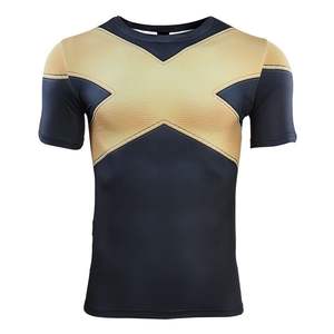 Wholesale Custom Made Sublimated Short Sleeve men Rash Guard - Product Image 2