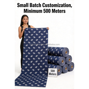 Tissu matelassé en polyester jacquard bleu <span class=keywords><strong>100</strong></span>% polyester pour <span class=keywords><strong>matelas</strong></span> - Product Image 2