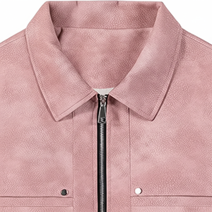 Gran oferta, chaqueta de cuero genuino personalizada para hombre con bolsillos con cremallera, estilo Hip Hop para el invierno, servicio OEM disponible - Product Image 1