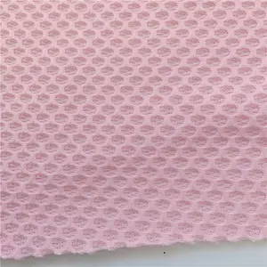3D Low Stretch Yarn Hexagonal Air Mesh Fabric Sandwich Polyester Air Mesh Fabric For Home textile mattress