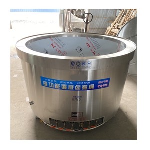 Tik Tok Tendances Personnalisé Industriel Automatique Boue <span class=keywords><strong>Confiture</strong></span> Pâte Alimentaire Soupe Marmite Cuisinière À <span class=keywords><strong>Gaz</strong></span> Lait Rond Marmite - Product Image 2