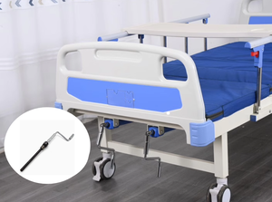Varilla de manivela para cama de hospital, de acero galvanizado, longitud personalizada, antirrobo, para camas de cuidado médico y de residencias de ancianos con manivela simple - Product Image 3