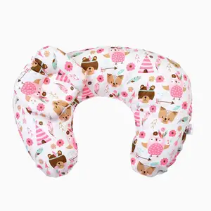 Zogifts Hot Selling Warm Comfortable Nursing Inflatable Home Travel Baby Neck Pillow