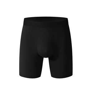ODM Boxers mi-hauteur européens et américains pour hommes Pantalon quadrilatère antibactérien respirant Anti-Scrotal Humidité Slip Taille Logo - Product Image 4