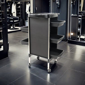 Troli Praktis yang Dapat Disesuaikan untuk Peralatan Barber OEM Grosir untuk Salon - Product Image 6