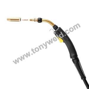 Tonyweld BND 300A MIG溶接ガンユーロコネクタ付き60% デューティーサイクル3年間保証3m-5m長さオプション - Product Image 2
